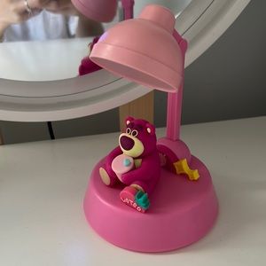 Cute lotso bear table lamp
